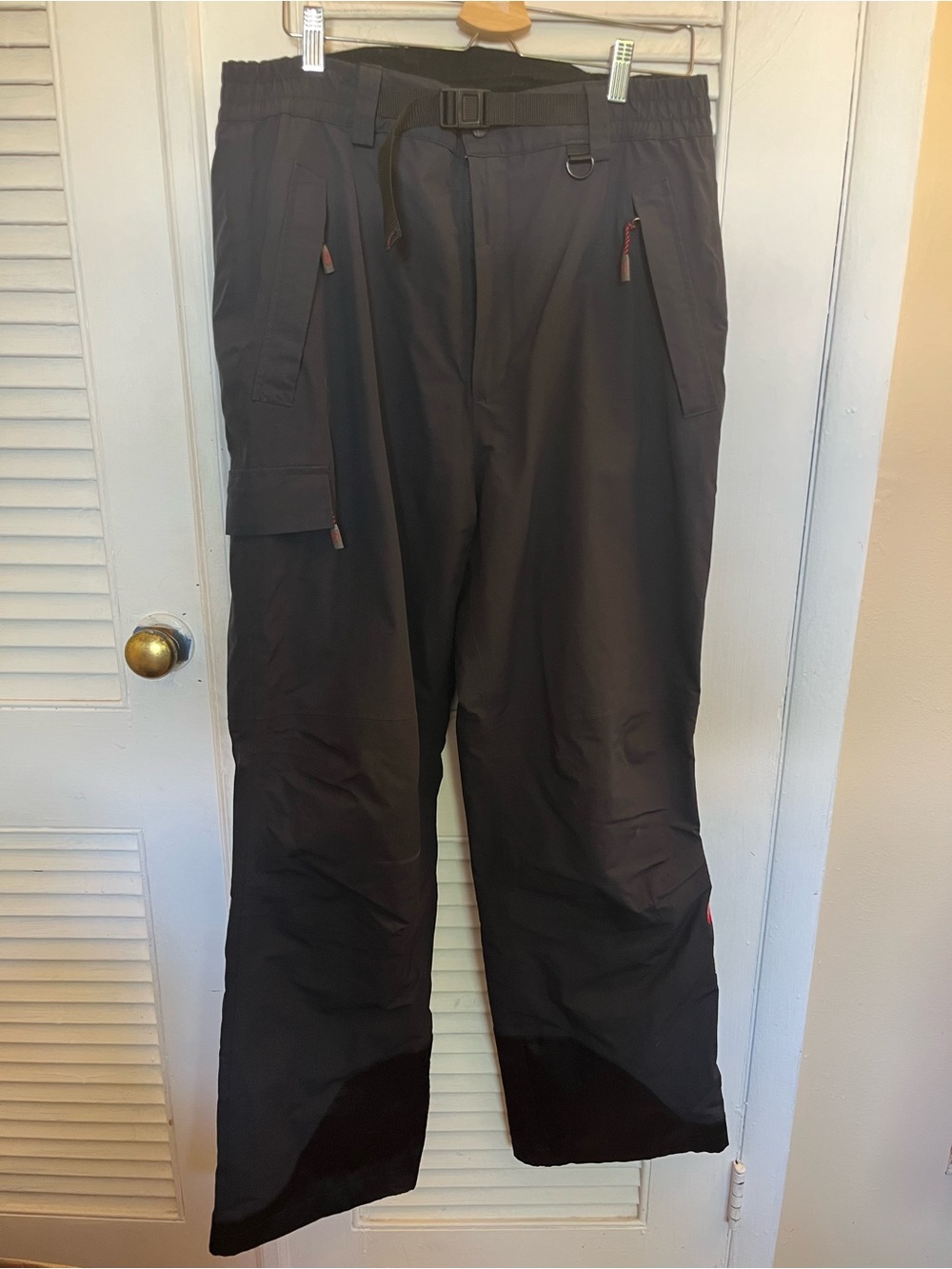 Alpine Design Men's Vintage Gore Tex Black Ski Snowboard Pants. Size XL